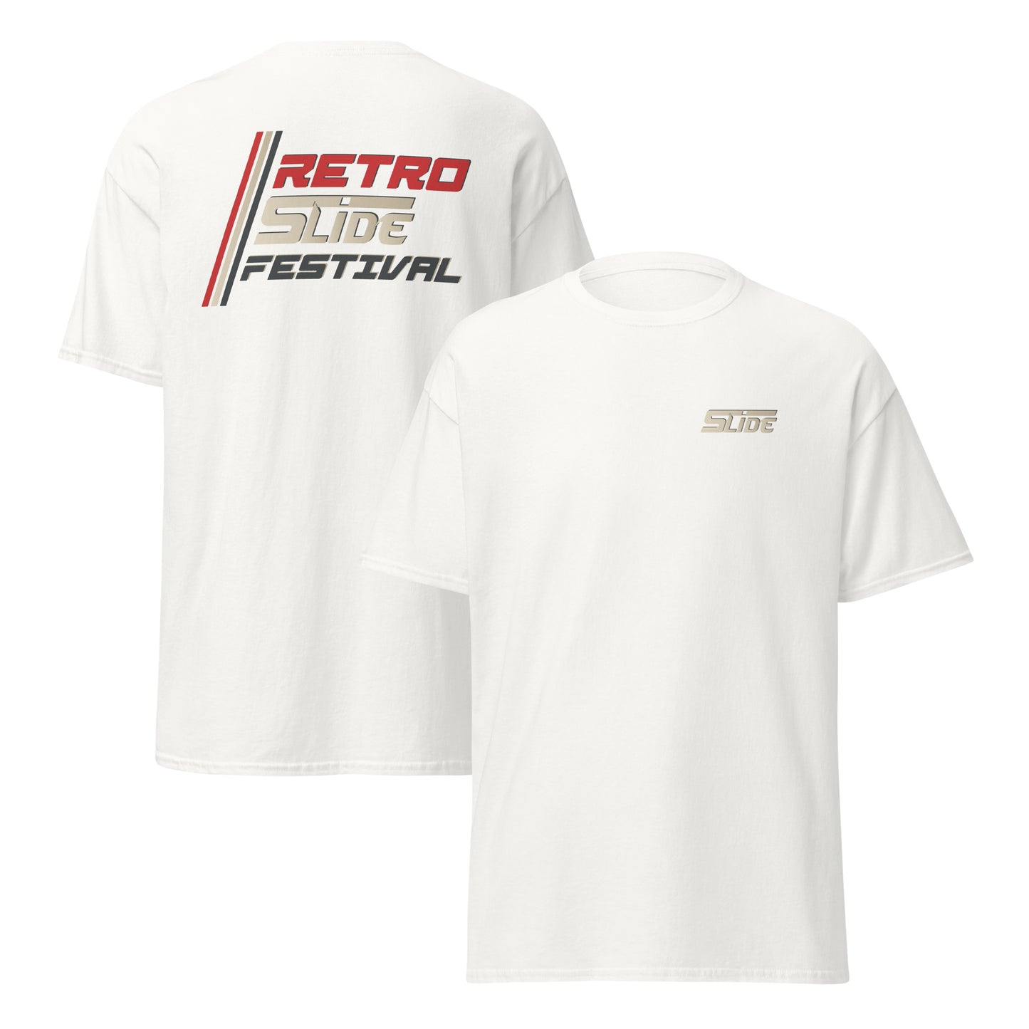 T-shirt Retro Slide Festival