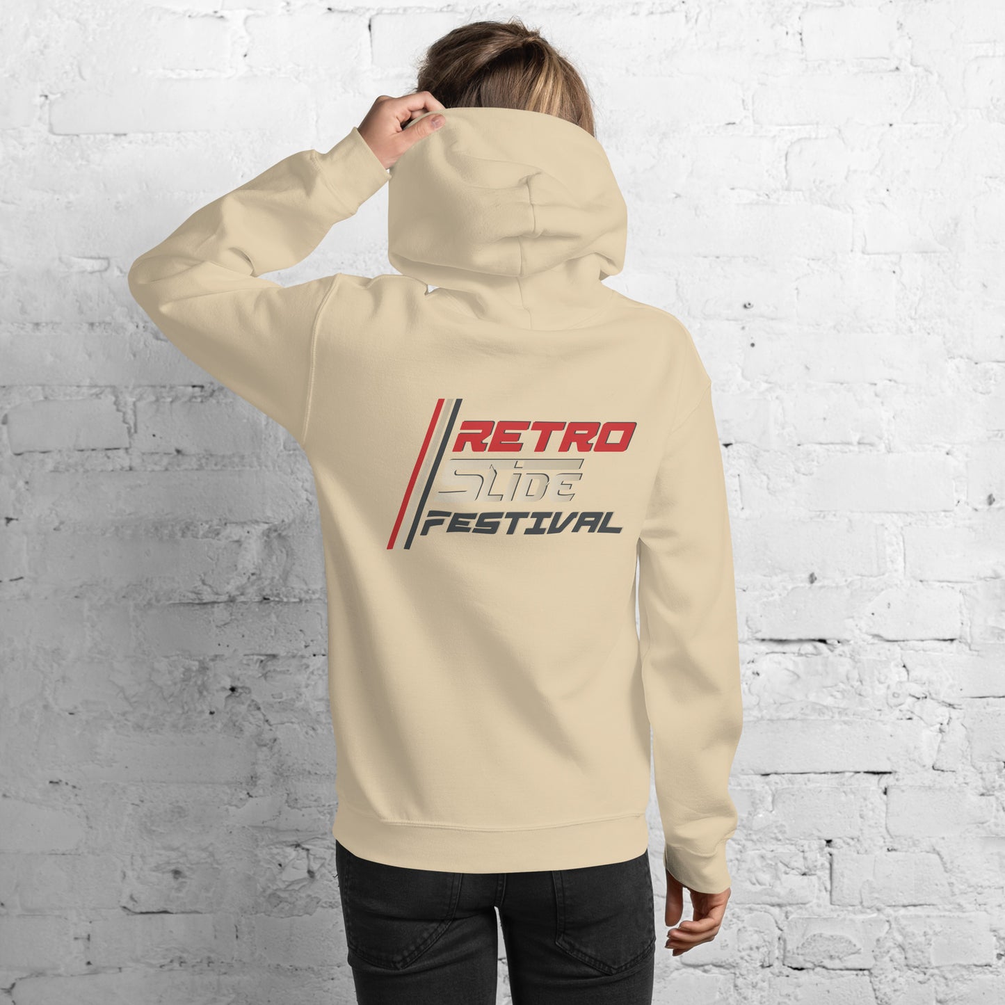 Hoodie Retro Slide Festival